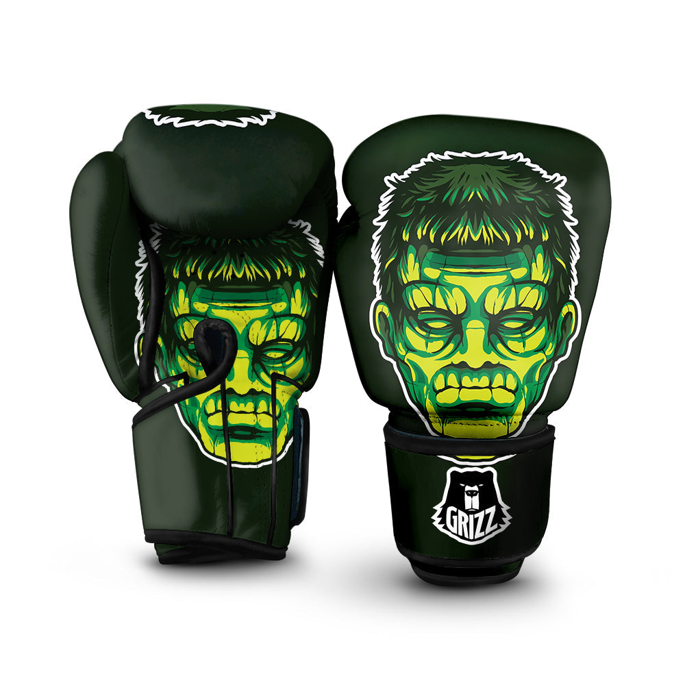 Frankenstein Cartoon Print Boxing Gloves-grizzshop