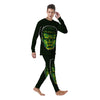 Frankenstein Cartoon Print Men's Pajamas-grizzshop