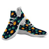 Frankenstein Face Halloween Print Pattern White Athletic Shoes-grizzshop