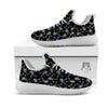 Frankenstein Halloween Print Pattern White Athletic Shoes-grizzshop