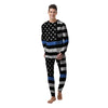 Freedom Life American Flag Print Men's Pajamas-grizzshop