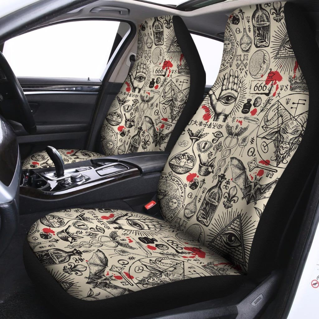 Gothic Car Seat Covers
