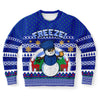 Freeze Snowman Ugly Christmas Sweater-grizzshop
