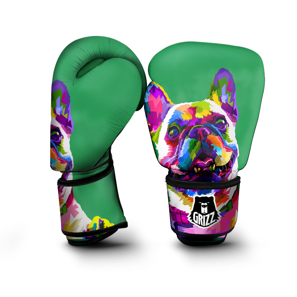 French Bulldog Coloful Print Boxing Gloves-grizzshop