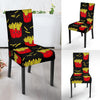 French Fries Cartoon Print Pattern Chair Cover-grizzshop