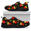 French Fries Cartoon Print Pattern Sneaker Shoes For Men Women-grizzshop