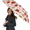 French Fries Pattern Print Automatic Foldable Umbrella-grizzshop