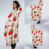 French Fries Pattern Print Hooded Blanket-grizzshop