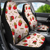 French Fries Pattern Print Universal Fit Car Seat Covers-grizzshop