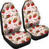 French Fries Pattern Print Universal Fit Car Seat Covers-grizzshop