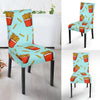 French Fries Print Pattern Chair Cover-grizzshop