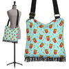 French Fries Print Pattern Crossbody bags-grizzshop