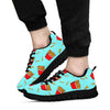 French Fries Print Pattern Sneaker Shoes For Men Women-grizzshop