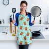 French Fries Print Pattern Women's Apron-grizzshop