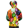 Fresh Green Fruit And Vegetables Print Men's Hoodie-grizzshop