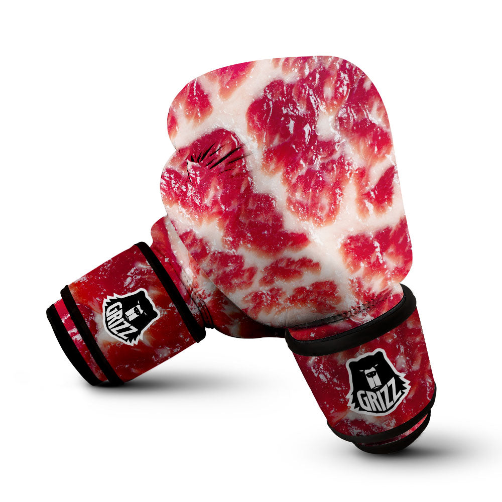 Fresh Meat Print Boxing Gloves-grizzshop