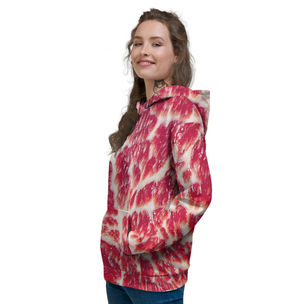 Fresh Meat Print Women's Hoodie-grizzshop