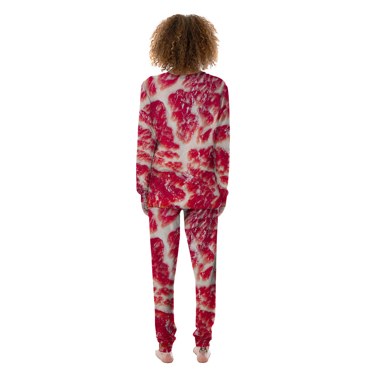Fresh Meat Print Women's Pajamas-grizzshop
