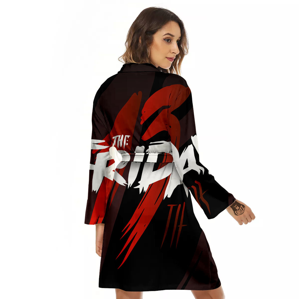 Friday 13 Print Women's Robe-grizzshop