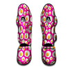 Fried Eggs Pink Print Pattern Muay Thai Shin Guards-grizzshop