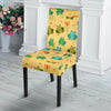 Frog Pattern Print Chair Cover-grizzshop