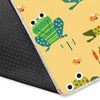 Frog Pattern Print Floor Mat-grizzshop