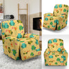 Frog Pattern Print Recliner Cover-grizzshop