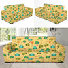 Frog Pattern Print Sofa Covers-grizzshop