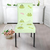 Frog Prince Crown Pattern Print Chair Cover-grizzshop