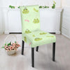 Frog Prince Crown Pattern Print Chair Cover-grizzshop