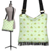 Frog Prince Crown Pattern Print Crossbody Bags-grizzshop