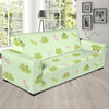 Frog Prince Crown Pattern Print Sofa Covers-grizzshop