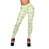 Frog Prince Crown Pattern Print Women Leggings-grizzshop