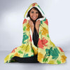 Frog Print Pattern Hooded Blanket-grizzshop