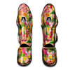 Fruit Leaf Tropical Print Pattern Muay Thai Shin Guards-grizzshop