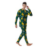 Fruit Mango Yellow Print Pattern Men's Pajamas-grizzshop