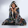 Fruit Raccoon Pattern Print Hooded Blanket-grizzshop