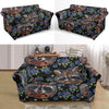 Fruit Raccoon Pattern Print Loveseat Cover-grizzshop