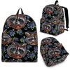 Fruit Raccoon Pattern Print Premium Backpack-grizzshop