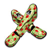 Fruit Red Apple Print Pattern Muay Thai Shin Guards-grizzshop