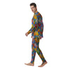 Fruits Aloha Tropical Print Pattern Men's Pajamas-grizzshop