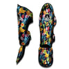 Fruits Hawaiian Tropical Print Pattern Muay Thai Shin Guards-grizzshop