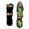 Fruits Tropical Paradise Print Pattern Muay Thai Shin Guards-grizzshop