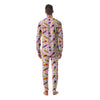 Fruity Ice Cream Print Pattern Men's Pajamas-grizzshop