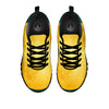 Full Moon Yellow Print Black Sneaker-grizzshop