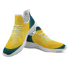 Full Moon Yellow Print White Athletic Shoes-grizzshop