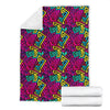 Funky Pattern Print Blanket-grizzshop