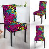 Funky Pattern Print Chair Cover-grizzshop