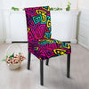 Funky Pattern Print Chair Cover-grizzshop