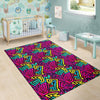 Funky Pattern Print Floor Mat-grizzshop